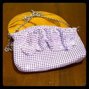 Vintage Iridescent Metal Mini Bag